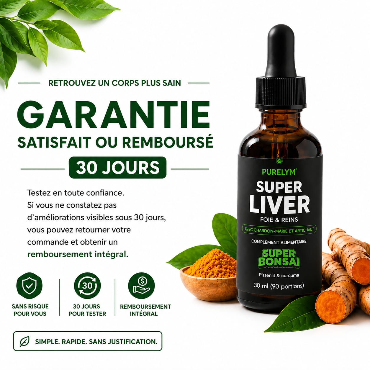 Purelym Ventre Léger • Soutien Foie & Intestin